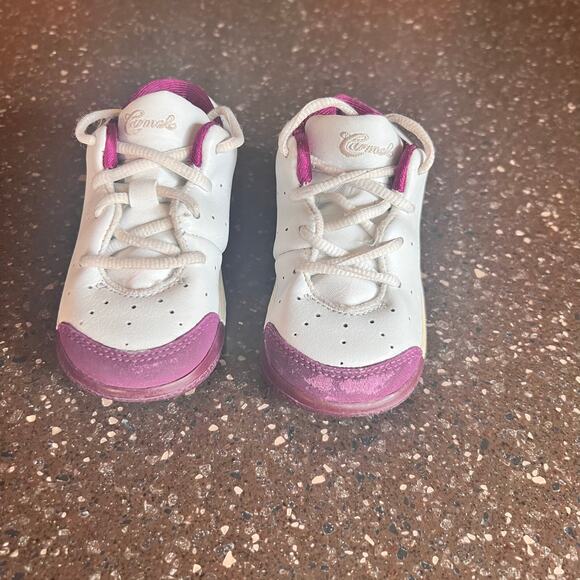 Nike Air Jordan Retro Cranberry & White Todder Size 5C Sneakers Kids Tennis shoe - Picture 6 of 8